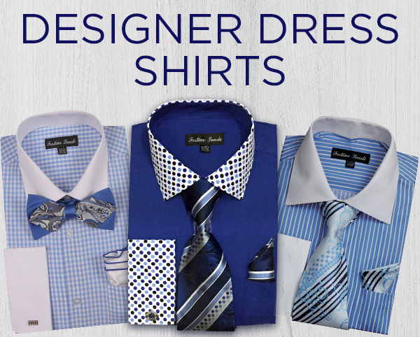 Designer Dress Shirts With Ties Complete Collection 2021