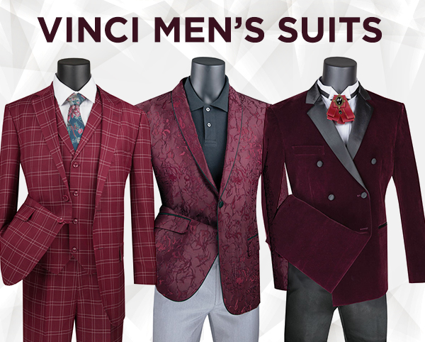 NY Mens Vinci Suits 2023