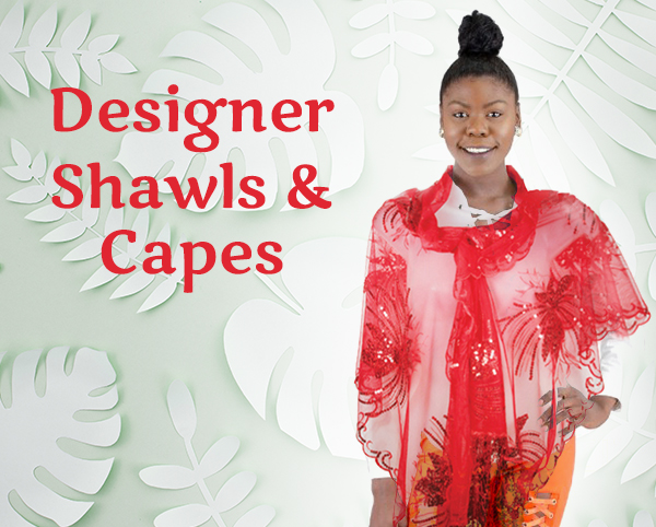 Designer Shawls And Capes 2021